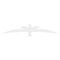Ekena Millwork Alberta Architectural Grade PVC Gable Bracket, 84"W x 14"H x 2"D x 4"F, 4/12 Pitch GBP084X14X0204ALB00 - alternate 2